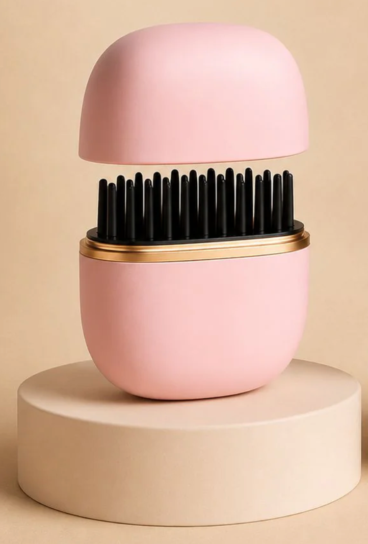 Cepillo alisador portátil para un cabello liso en minutos