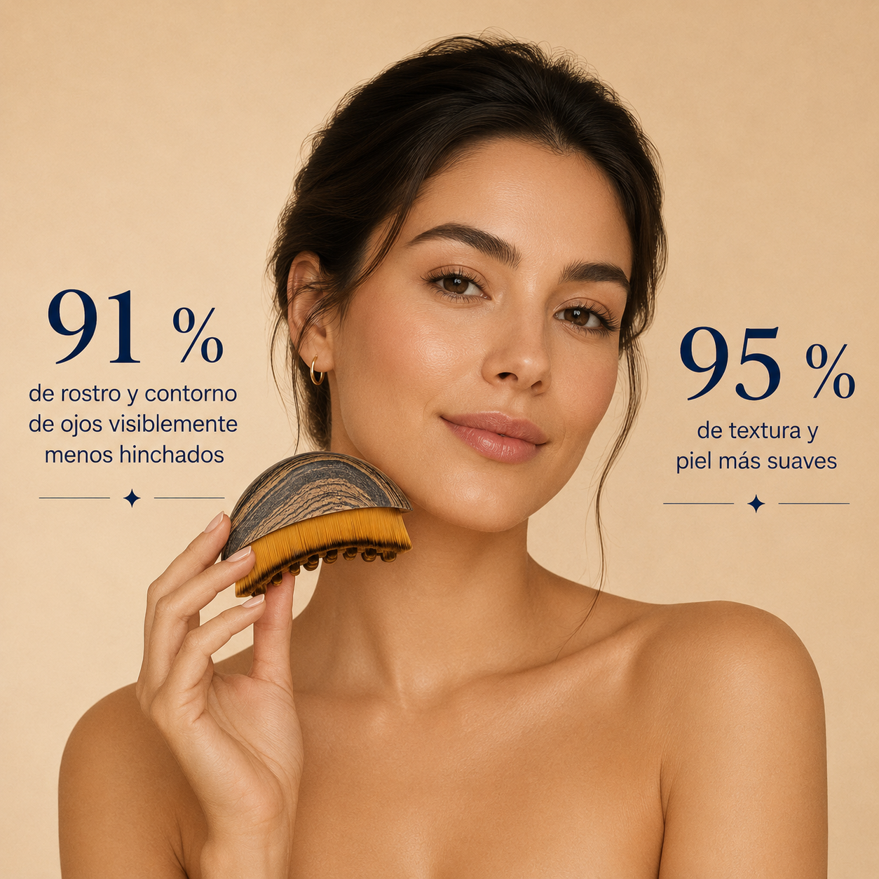 Esculpidor facial drenante
