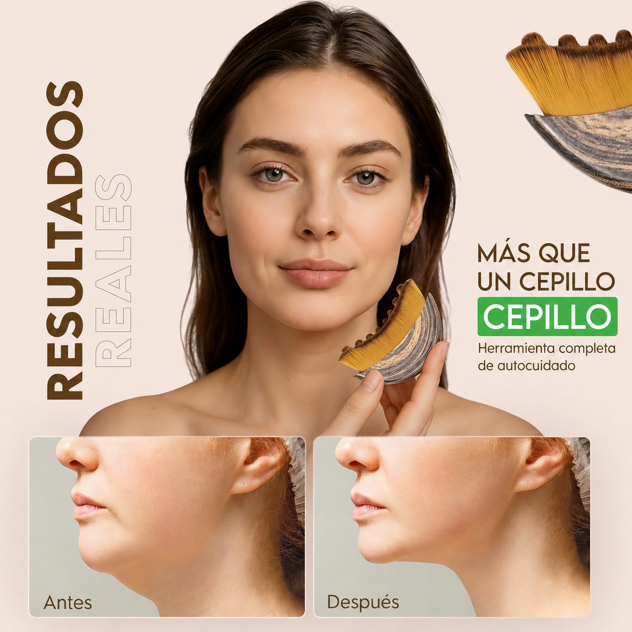 Esculpidor facial drenante