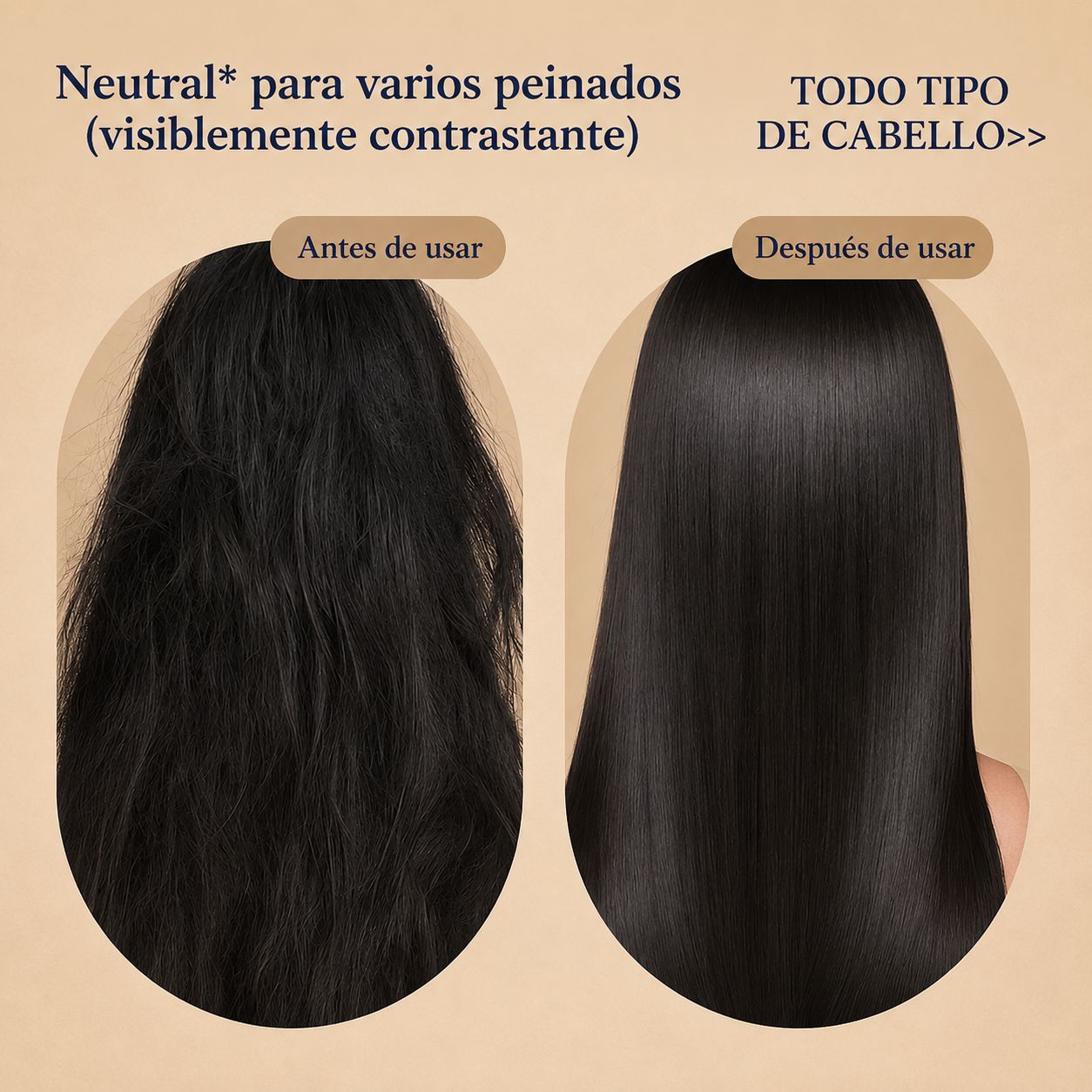 Cepillo alisador portátil para un cabello liso en minutos